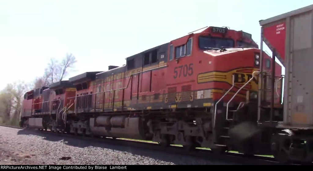 BNSF coal train